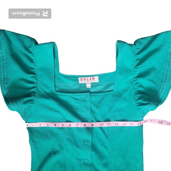 Dolan Left Coast Structured Flutter Top - S - Picture 10 of 11